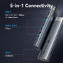 Vention Docking USB Tipo-C TGMHB 3xUSB 1xHDMI 1xUSB Tipo-C PD